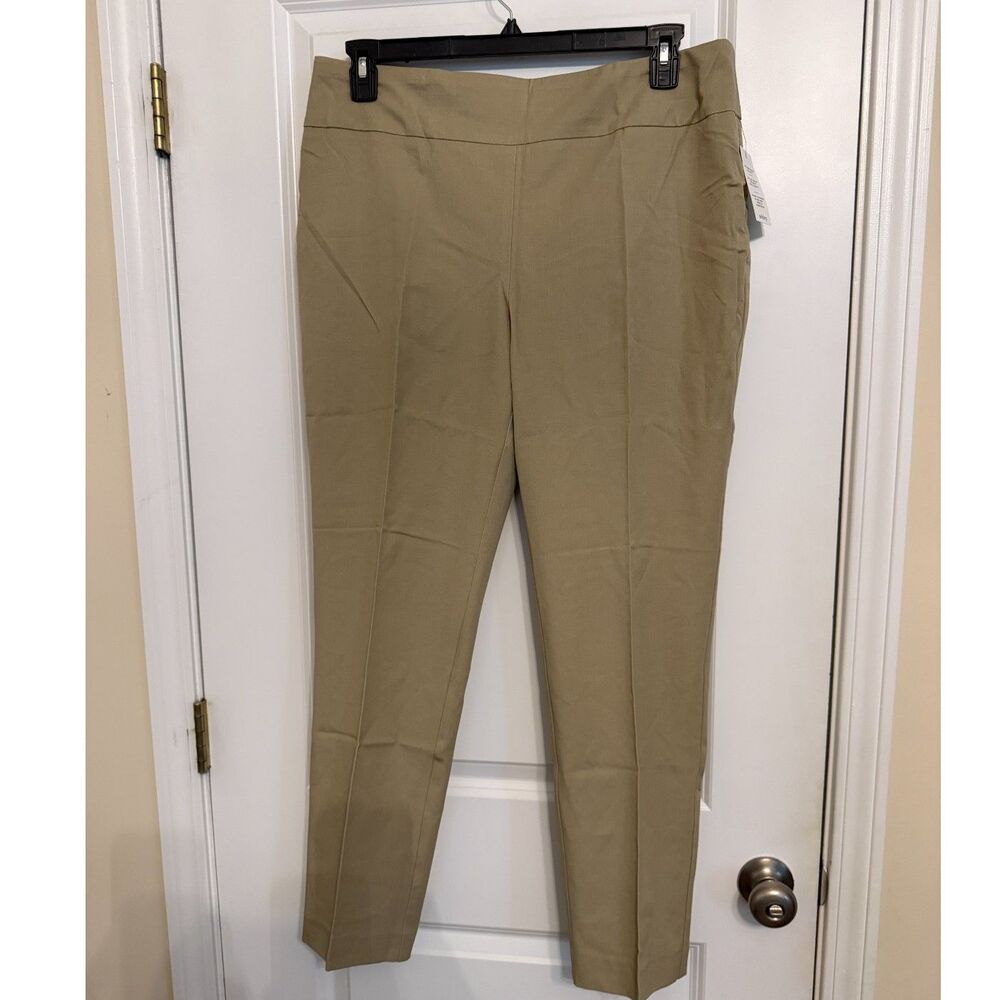 Crown & Ivy Ashley Pull-On Khaki Pants – Size 16 – NWT